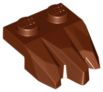 LEGO® los onderdeel Plaat Aangepast Roodachtig Bruin 27261