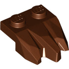 LEGO® los onderdeel Plaat Aangepast Roodachtig Bruin 27261