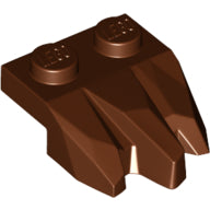 LEGO® los onderdeel Plaat Aangepast Roodachtig Bruin 27261