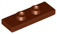 Plaatje in Gallery viewer laden, LEGO® los onderdeel Plaat Aangepast Roodachtig Bruin 34103