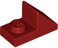 LEGO® los onderdeel Dakpan Algemeen Donkerrood 92946