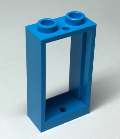 LEGO® los onderdeel Raamkozijn Donker Azuurblauw 60593
