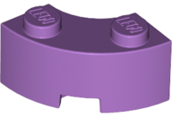Plaatje in Gallery viewer laden, LEGO® los onderdeel Steen Rond Medium Lavendel 85080