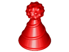 LEGO® los onderdeel Hoofddeksel Accessoire Rood 24131