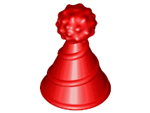 LEGO® los onderdeel Hoofddeksel Accessoire Rood 24131