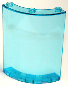 LEGO® los onderdeel Cilinder Doorzichtig Lichtblauw 30562