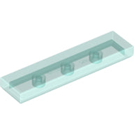 LEGO® onderdeel Tegel Algemeen Doorzichtig Lichtblauw 2431
