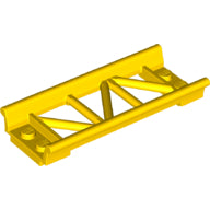LEGO® los onderdeel Rails in kleur Geel 26022