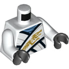 LEGO® los onderdeel Lijf met Motief Wit 973pb3403c01