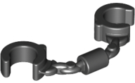 LEGO® los onderdeel Accessoire in kleur Zwart 61482