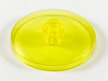 Plaatje in Gallery viewer laden, LEGO® los onderdeel Schaal in kleur Doorzichtig Geel 35394