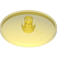 Plaatje in Gallery viewer laden, LEGO® los onderdeel Schaal in kleur Doorzichtig Geel 35394