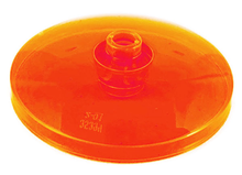 Plaatje in Gallery viewer laden, LEGO® los onderdeel Schaal Doorzichtig Neon Oranje 35394
