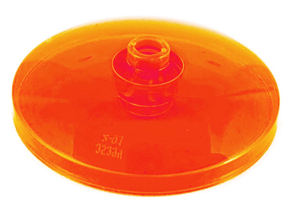 LEGO® los onderdeel Schaal Doorzichtig Neon Oranje 35394