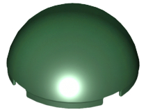 LEGO® los onderdeel Cilinder in kleur Donkergroen 86500