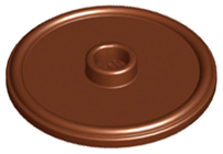 LEGO® los onderdeel Bescherming Roodachtig Bruin 91884