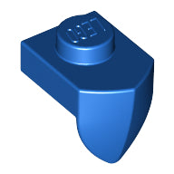 Plaatje in Gallery viewer laden, LEGO® los onderdeel Plaat Aangepast in kleur Blauw 15070