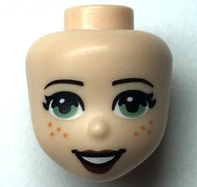 Plaatje in Gallery viewer laden, LEGO® los onderdeel Hoofd in kleur Lichte Noga 48262