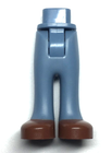 LEGO® los onderdeel Benen in kleur Zandblauw 92253c00pb33