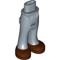 Plaatje in Gallery viewer laden, LEGO® los onderdeel Benen in kleur Zandblauw 92253c00pb33