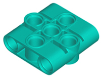 Plaatje in Gallery viewer laden, LEGO® onderdeel Technische Verbinding Donker Turkoois 39793