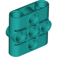 Plaatje in Gallery viewer laden, LEGO® onderdeel Technische Verbinding Donker Turkoois 39793