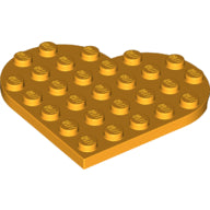 LEGO® los onderdeel Plaat Rond Helder Licht Oranje 46342