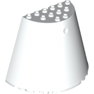 Plaatje in Gallery viewer laden, LEGO® los onderdeel Kegel in kleur Wit 29096