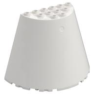 LEGO® los onderdeel Kegel in kleur Wit 29096