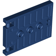 LEGO® los onderdeel Deur in kleur Donkerblauw 93096
