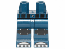 Plaatje in Gallery viewer laden, LEGO® onderdeel Benen met Motief Donkerblauw 970c00pb0903
