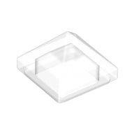 LEGO® los onderdeel Dakpan Algemeen Doorzichtig 22388