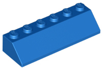 Plaatje in Gallery viewer laden, LEGO® los onderdeel Dakpan Algemeen in kleur Blauw 23949