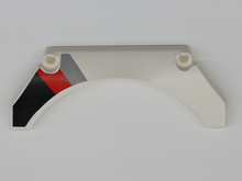 Plaatje in Gallery viewer laden, LEGO® onderdeel Technisch Paneel met Motief Wit 42545pb002R