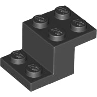 LEGO® los onderdeel Beugel in kleur Zwart 18671