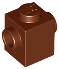 LEGO® los onderdeel Steen Aangepast Roodachtig Bruin 47905