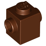 Plaatje in Gallery viewer laden, LEGO® los onderdeel Steen Aangepast Roodachtig Bruin 47905