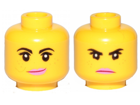 LEGO® los onderdeel Hoofd in kleur Geel 3626cpb2271
