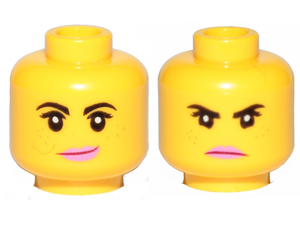 LEGO® los onderdeel Hoofd in kleur Geel 3626cpb2271