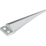 Plaatje in Gallery viewer laden, LEGO® los onderdeel Plaat Aangepast in kleur Wit 61406pb07