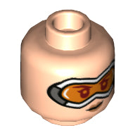 Plaatje in Gallery viewer laden, LEGO® los onderdeel Hoofd in kleur Lichte Noga 3626pb2273