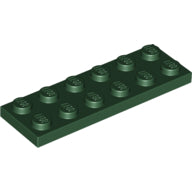 Plaatje in Gallery viewer laden, LEGO® los onderdeel Plaat Algemeen in kleur Donkergroen 3795