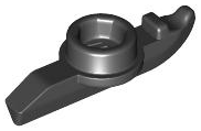 LEGO® los onderdeel Lijf Accessoire in kleur Zwart 93555