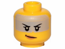 Plaatje in Gallery viewer laden, LEGO® los onderdeel Hoofd in kleur Geel 3626cpb2326