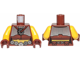 LEGO® Lijf met Motief Roodachtig Bruin 973pb3447c01