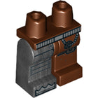 LEGO® onderdeel Benen met Motief Roodachtig Bruin 970d43pb01