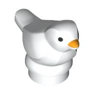 LEGO® los onderdeel Luchtdier in kleur Wit 41835pb01