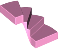 LEGO® los onderdeel Trap in kleur Fel Roze 28466