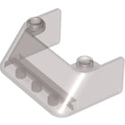 LEGO® los onderdeel Voorruit in kleur Doorzichtig Zwart 2437