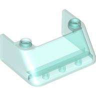 Plaatje in Gallery viewer laden, LEGO® los onderdeel Voorruit Doorzichtig Lichtblauw 2437